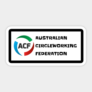 Australian Circleworking Federation Sticker